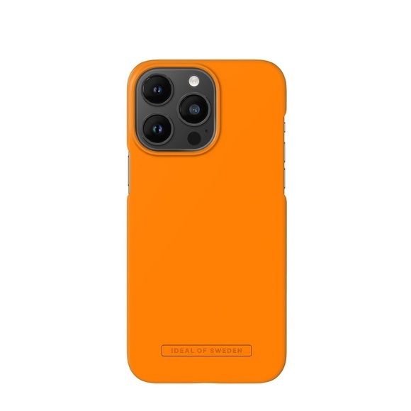 iDeal of Sweden - iPhone 14 Pro Hardcase Hülle Seamless Case Recycled (IDFCAS23-I2261P-464) - Apricot Crush (Orange)