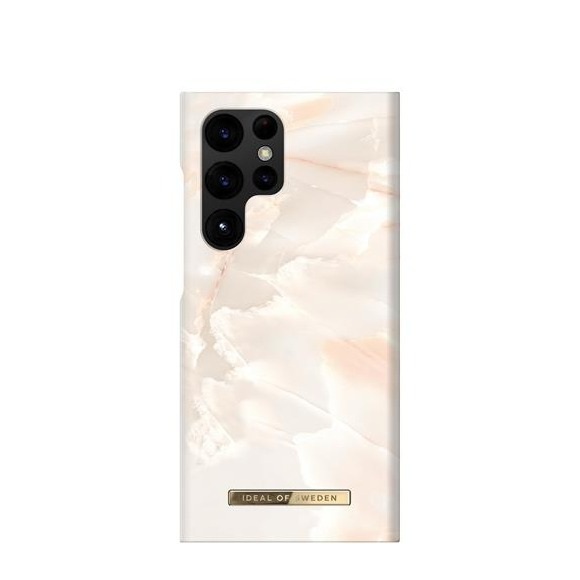iDeal of Sweden - Samsung Galaxy S23 Ultra 5G Hardcase Hülle Recycled (IDFCSS21-S23U-257) - Rose Pearl Marble