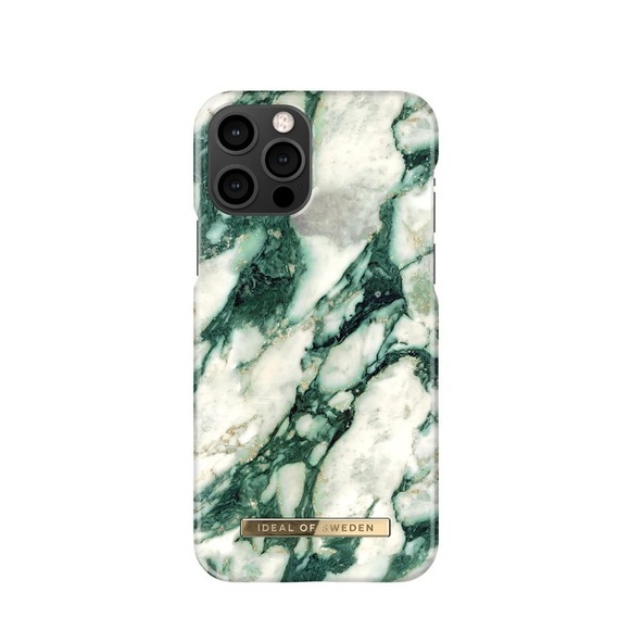 iDeal of Sweden - iPhone 12 / iPhone 12 Pro Hardcase Hülle (IDFCMR21-I2061-379) - Calacatta Emerald Marble