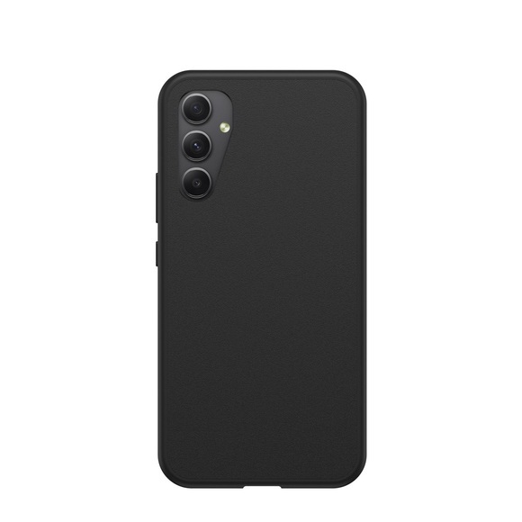 Otterbox - Samsung Galaxy A34 5G Hybrid Hülle TPU Bumper + Hardcase Rückseite React Series (77-91638) - Schwarz