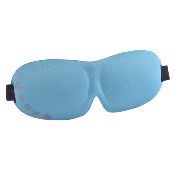 Romix - 3D Augenmaske Schlafmaske Nachtmaske Augenbinde - Blau
