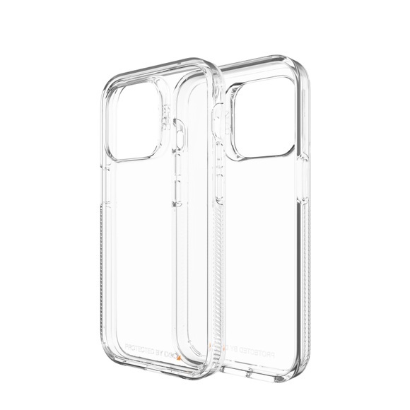 Gear4 (by Zagg) - iPhone 14 Pro Antibakterielle Schutzhülle Case Crystal Palace D3O (702010029) - Transparent