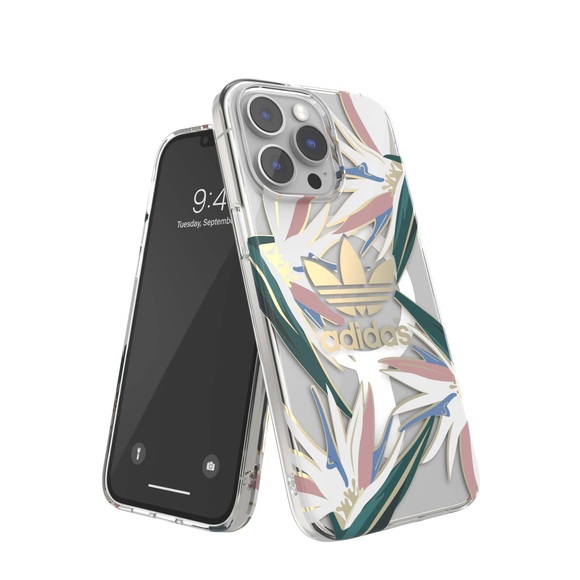 adidas Originals - iPhone 14 Pro Max MagSafe Hardcase Hülle Clear Case (50225) - Transparent / Bunt