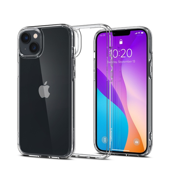 Spigen - iPhone 14 Plus Ultra Hybrid Case Hülle (ACS04894) - Transparent