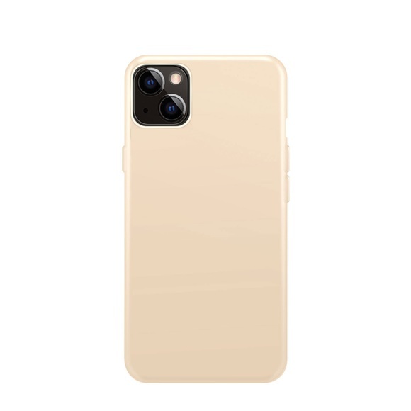 XQISIT - iPhone 14 Plus Antibakterielle Silikon Case Hülle (50537) - Rosa