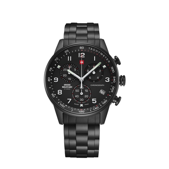 Swiss Military Herren Chronograph Uhr 41mm