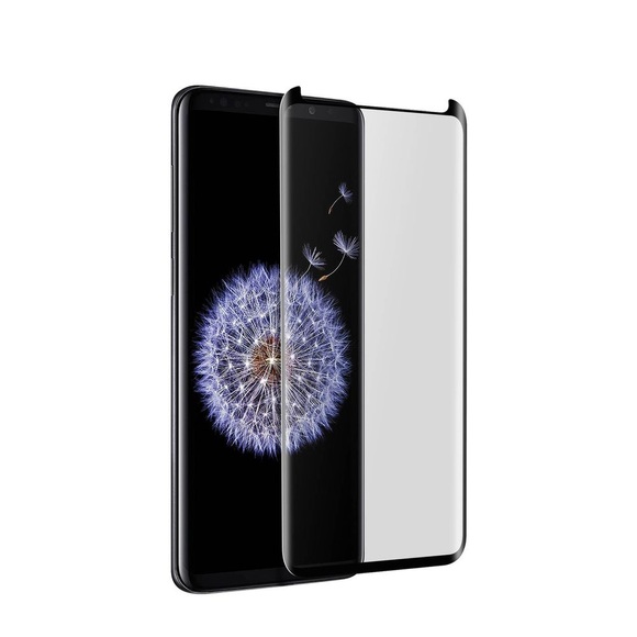 Eiger Samsung Galaxy S9 Plus 3D Panzer Glas Display Schutzfolie mit Rahmen Schwarz (EGSP00195)