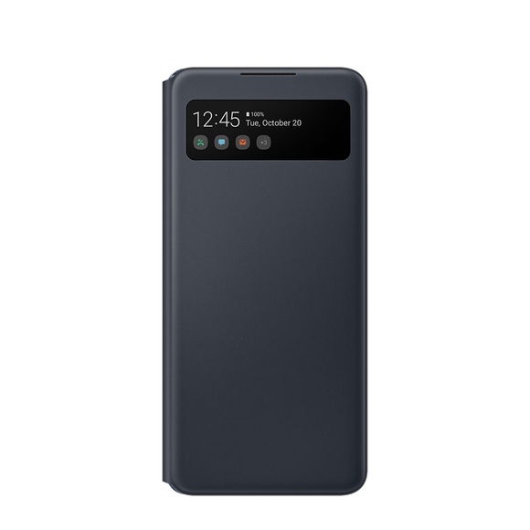 Samsung - Galaxy A42 5G Smart S-View Cover Tasche - Schwarz