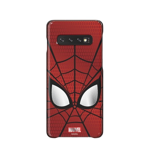 Samsung - Galaxy S10 Friends Smart Cover Hardcase Hülle (GP-G973HIFGKWD) - Marvel's Spider Man