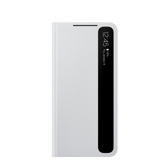 SAMSUNG Smart Clear View Cover - Booklet (Passend für Modell: Samsung Galaxy S21)