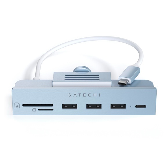 SATECHI ST-UCICHB - USB-C Hub und Kartenleser für 2021 iMac 24