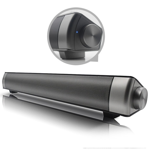 SoundBar Wireless Bluetooth 2.1 Kanal Lautsprecher - Schwarz