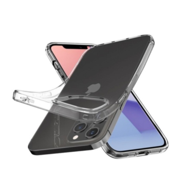 Spigen Liquid Crystal Backcover Apple iPhone 12, iPhone 12 Pro Transparent