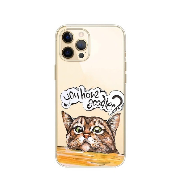 Apfelkiste © - iPhone 12 Pro Max Gummi Case Hülle Ultra Thin You Have Goodies - Transparent