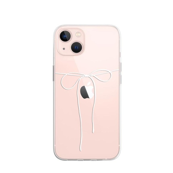 Apfelkiste © - iPhone 13 Gummi Case Hülle Ultra Thin Schleifen - Transparent