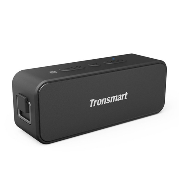 Tronsmart - 20W T2 Plus Bluetooth Lautsprecher Subwoofer Spritzwasserfest (IPX7) Aux In / USB C / Micro SD Kartenslot (357167) - Schwarz