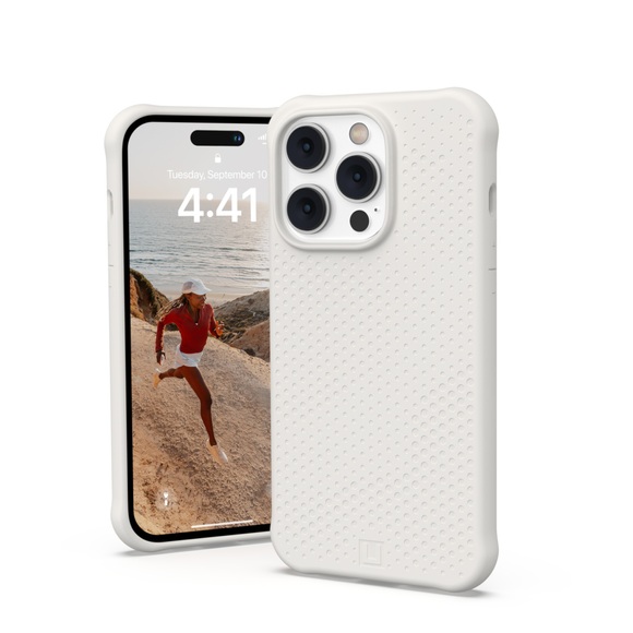 Urban Armor Gear Dot MagSafe Case Apple iPhone 14 Pro Transparent