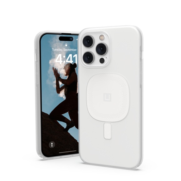 Urban Armor Gear Lucent 2.0 MagSafe Case Apple iPhone 14 Pro Max Transparent