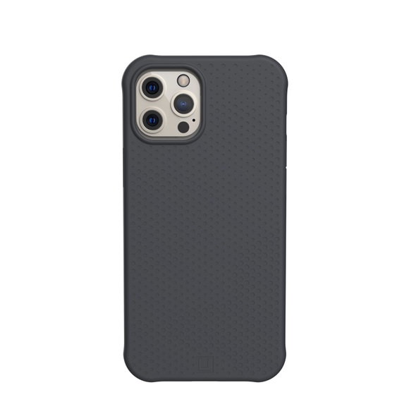 UAG Urban Armor Gear [U] - iPhone 12 Pro Max Antimikrobielle Hybrid Hardcase Schutzhülle Dot (11236K314040) - Schwarz