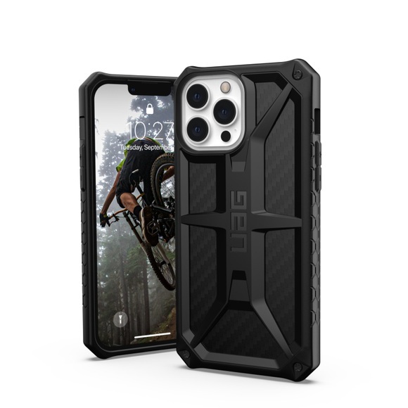 UAG Urban Armor Gear - iPhone 13 Pro Max Schutzhülle Monarch (113161114242) - Carbon Fiber