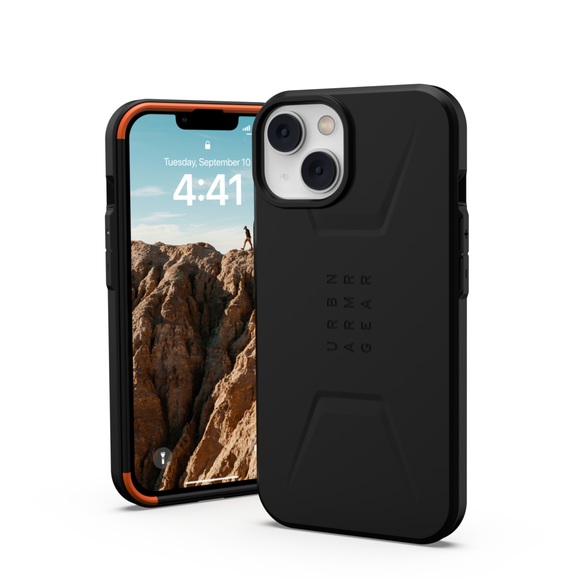 Urban Armor Gear Civilian MagSafe Case Apple iPhone 14, iPhone 13 Schwarz