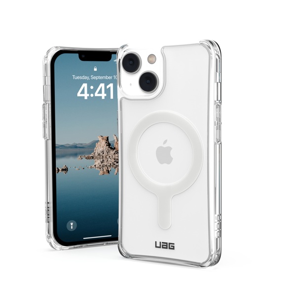 Urban Armor Gear Plyo MagSafe Case Apple iPhone 14, iPhone 13 Transparent