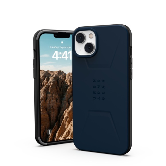 Urban Armor Gear Civilian MagSafe Case Apple iPhone 14 Plus Blau