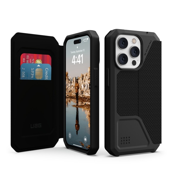 UAG Metropolis - Schutzhülle (Passend für Modell: Apple iPhone 14 Pro)