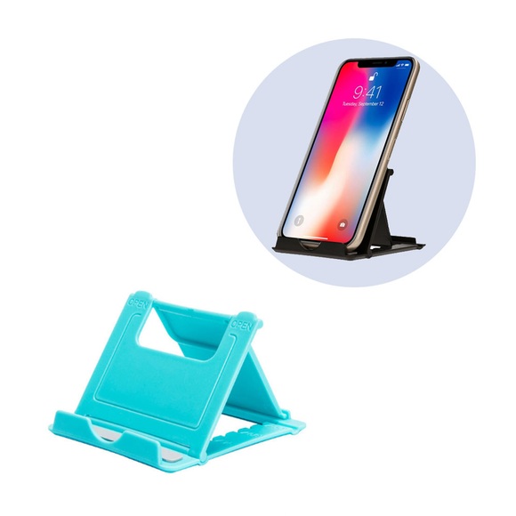 Verstellbare Smartphone Halterung Universal Handy Ständer - Blau