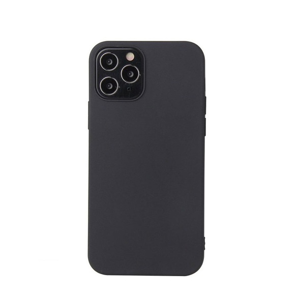 iPhone 11 Pro Soft Touch Silikon Case Hülle - Schwarz