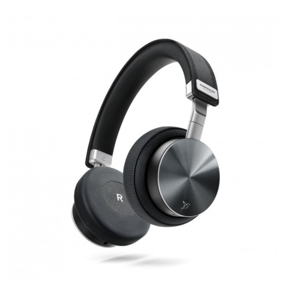 Vonmählen - Faltbarer Wireless Concert One Over-Ear Bluetooth 4.2 Kopfhörer Headset mit 3.5mm Klinken Anschluss (WCO00001) - Schwarz