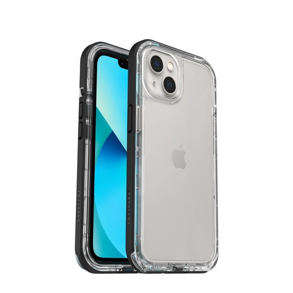 Lifeproof - Nëxt iPhone 13 Antimikrobielle Outdoor Schutzhülle aus recyceltem Ozeanplastik (77-85537) - Schwarz