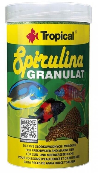 Tropical Spirulina Granulat 250 ml