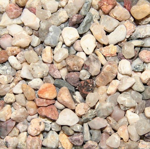 Aquarien Kies hellbraun 3-5mm 15kg