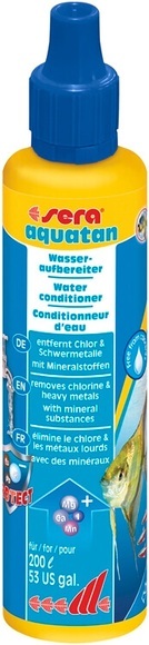 sera aquatan 50ml kristallklares Wasser im Süss- und Me