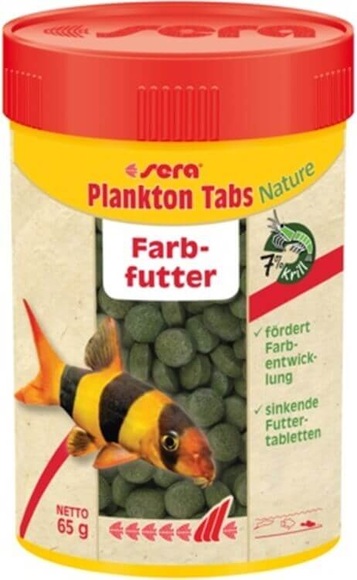 sera Plankton Tabs 100ml Bodentablette mit Plankton