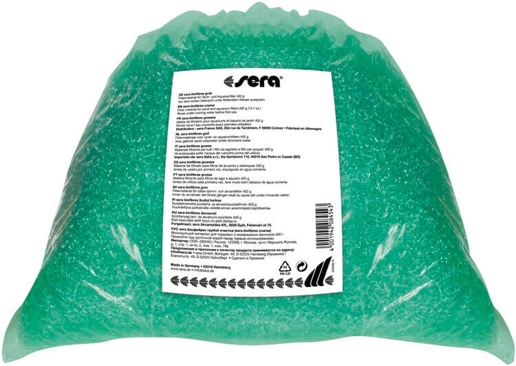 sera biofibres grob 400g zur Vorfilterung grober Schmut