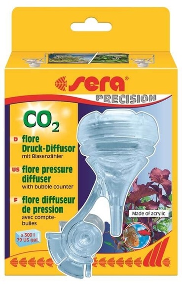 sera flore CO2 Druck-Diffusor