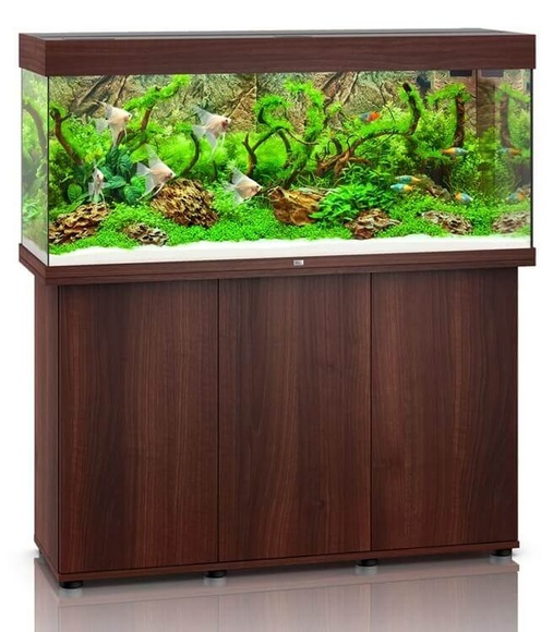 Juwel Rio 180 Aquarium-Set 180l dunkelbraun mit Untersc