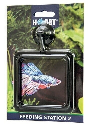 HOBBY Feeding Station 2 eckig Futterring