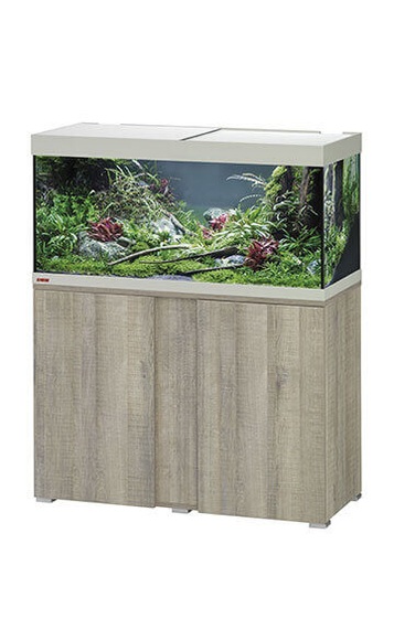 EHEIM vivalineLED 180 Eiche Grau mit Unterschrank