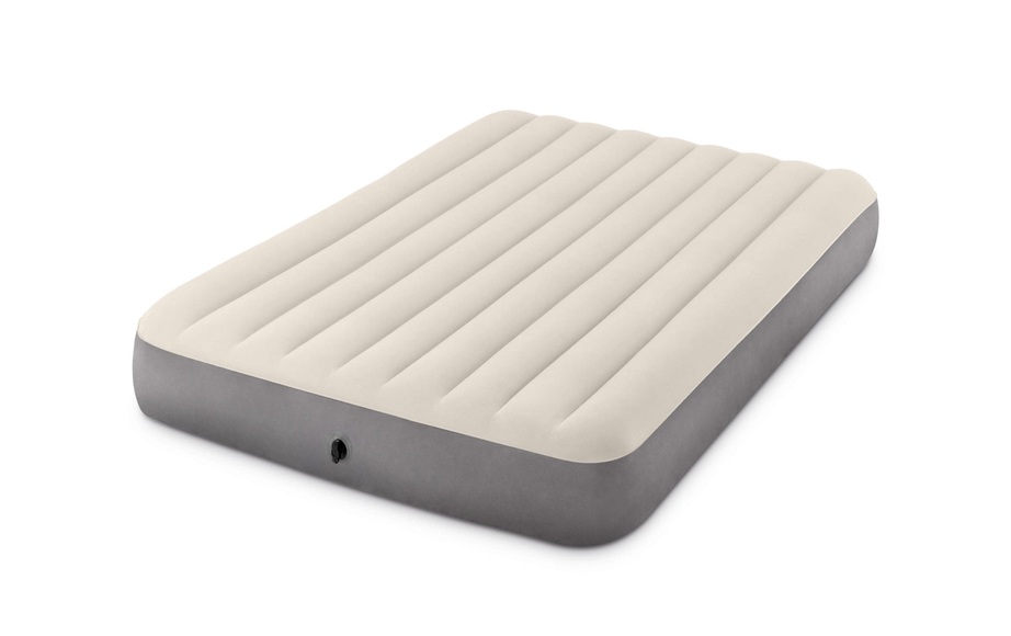 Intex 64103 Luftmatratze Einzelmatratze Beige, Grau