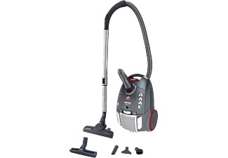 Hoover Te22Par 021 - Staubsauger (Grau/Rot, mit Beutel)