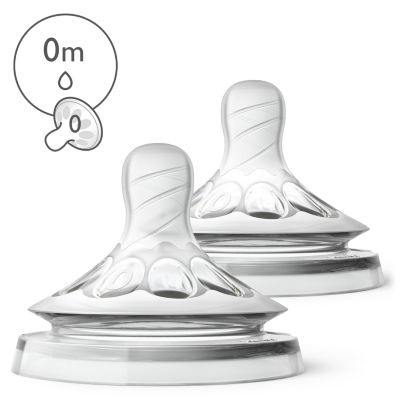 PHILIPS AVENT Naturnah-Sauger 0 M+ Neugeborene (2 Stk.)