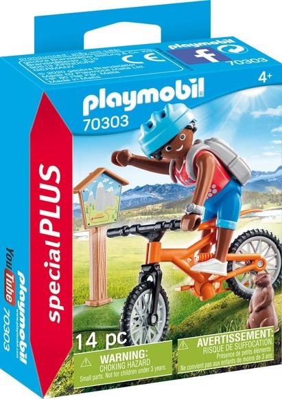 Playmobil 70303 Mountainbiker Bergtour Multicolor
