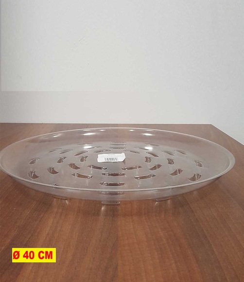 Transparenter Untersetzer 40 cm (1 Stück)