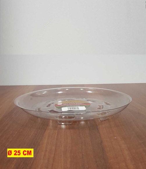 Transparenter Untersetzer 25 cm (1 Stück)