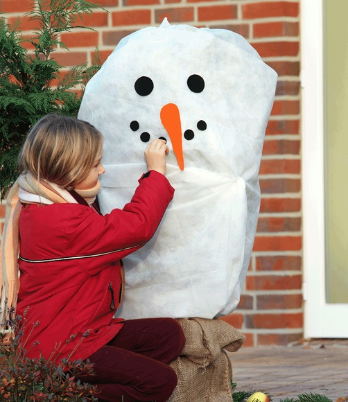 Winterschutz ´Schneemann´ 110 x 90 cm (1 Stück)