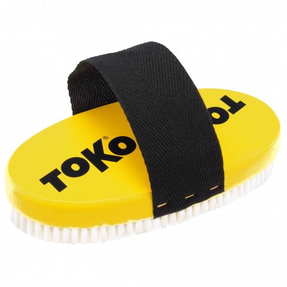 Toko - Base Brush Oval Nylon - Bürste gelb