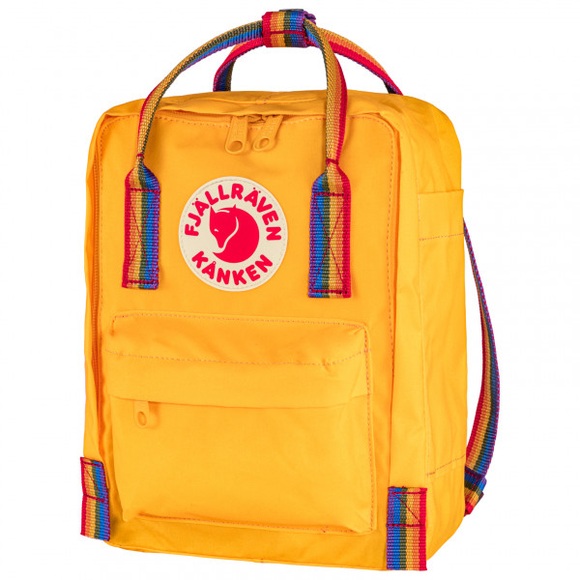 Fjällräven - Kånken Rainbow Mini 7 - Daypack Gr 7 l blau;rosa;schwarz
